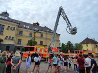 Alarm pożarowy-próbna ewakuacja